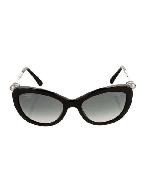 white chanel cat eye sunglasses|are Chanel sunglasses polarized.